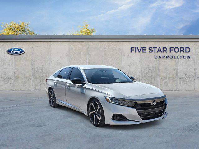Photo of 2021 Platinum White Pearl Honda Accord
