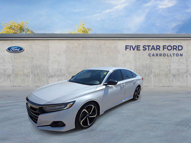 Photo of 2021 Platinum White Pearl Honda Accord