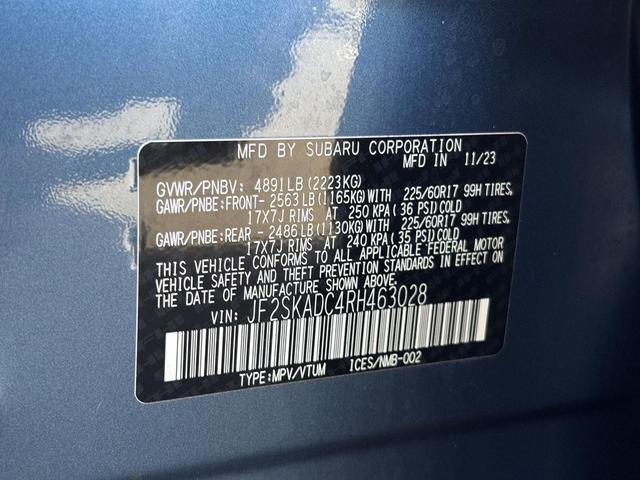 Photo of 2024 Horizon Blue Pearl Subaru Forester