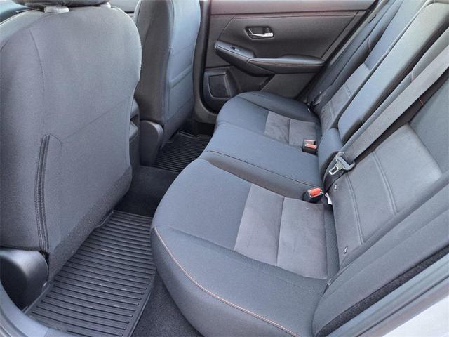 Photo of 2025 Aspen White Tricoat/Super Black Nissan Sentra