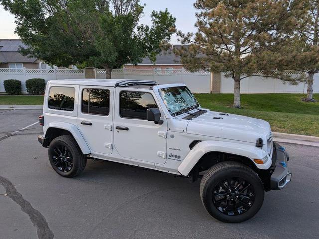 Photo of 2024 Bright White Clearcoat Jeep Wrangler 4xe