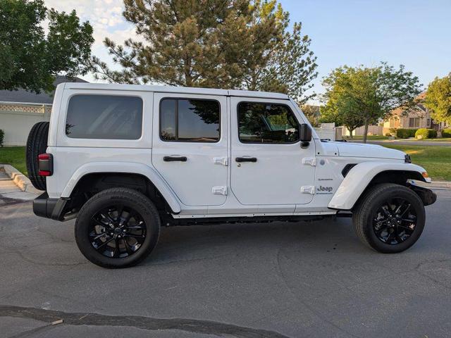 Photo of 2024 Bright White Clearcoat Jeep Wrangler 4xe