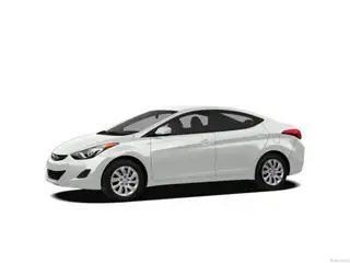 Photo of 2013 Shimmering White  Beige Hyundai ELANTRA