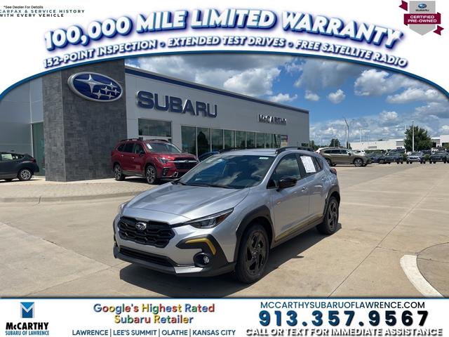 Photo of 2025 Ice Silver Metallic Subaru Crosstrek