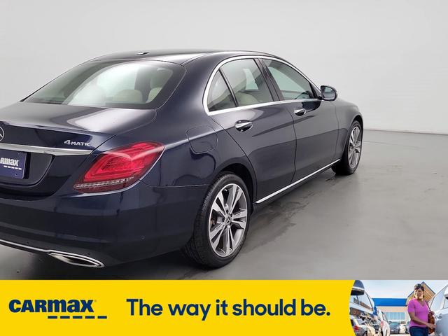Photo of 2021 Blue Mercedes-Benz C-Class