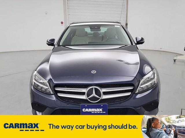 Photo of 2021 Blue Mercedes-Benz C-Class