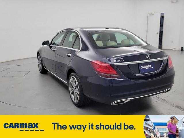 Photo of 2021 Blue Mercedes-Benz C-Class