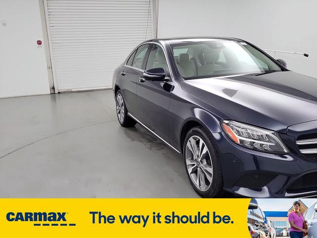 Photo of 2021 Blue Mercedes-Benz C-Class