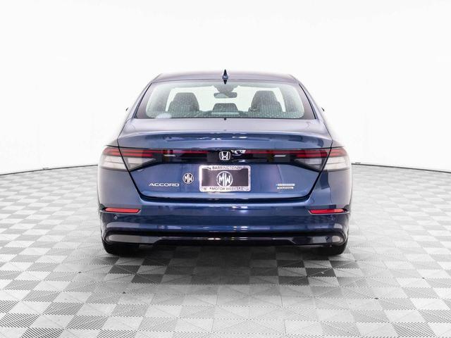 Photo of 2024 Canyon River Blue Metallic Honda Accord Hybrid