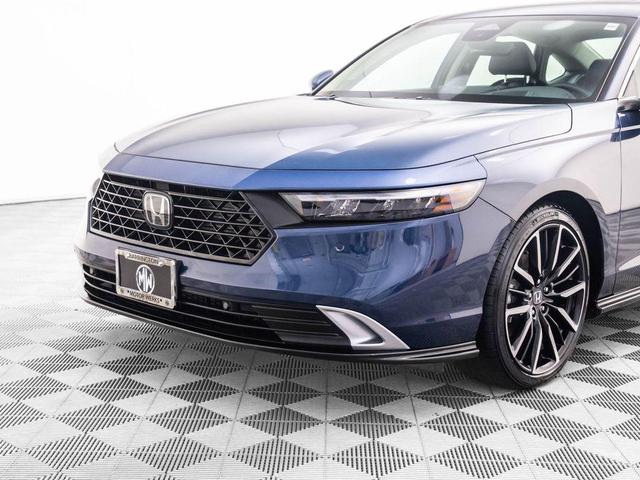 Photo of 2024 Canyon River Blue Metallic Honda Accord Hybrid