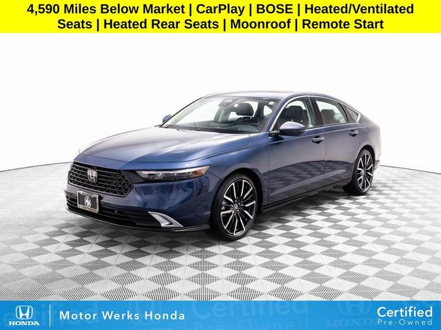 Photo of 2024 Canyon River Blue Metallic Honda Accord Hybrid
