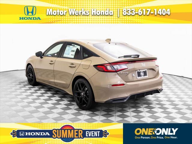 Photo of 2025 Sand Dune Pearl Honda Civic