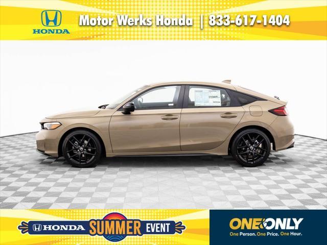 Photo of 2025 Sand Dune Pearl Honda Civic