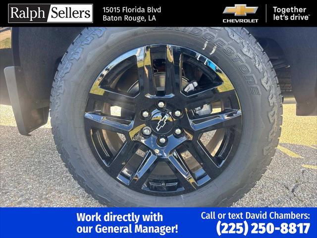 Photo of 2025 Black Chevrolet Silverado 1500