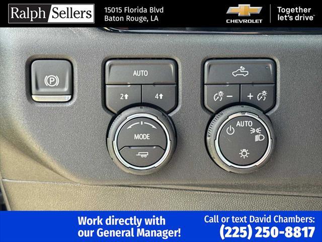 Photo of 2025 Black Chevrolet Silverado 1500