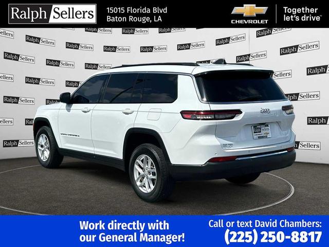 Photo of 2024 White Jeep Grand Cherokee L