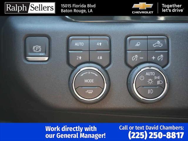 Photo of 2025 Black Chevrolet Silverado 1500