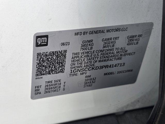 Photo of 2023 Summit White Chevrolet Suburban
