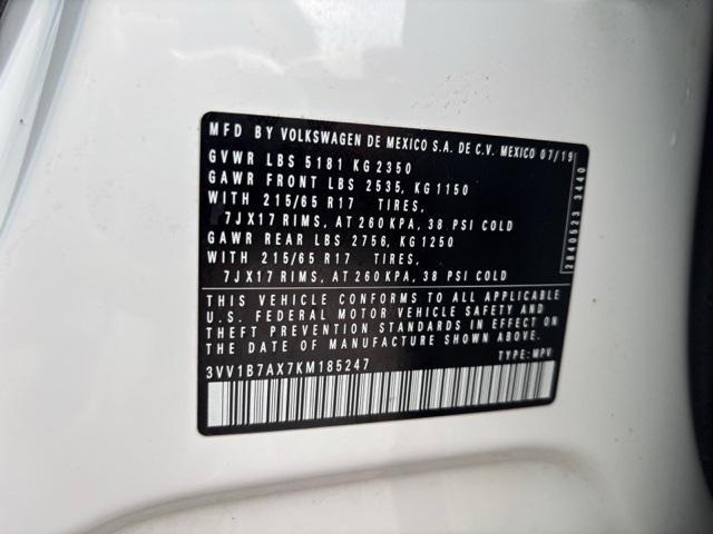 Photo of 2019 Pure White Volkswagen Tiguan