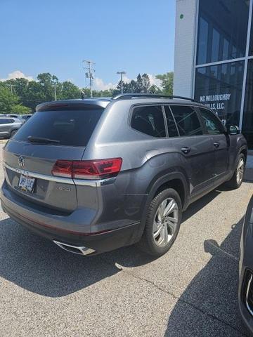Photo of 2021 Platinum Gray Metallic Volkswagen Atlas