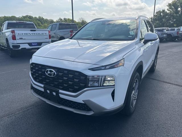 Photo of 2023 Serenity White Pearl Hyundai SANTA FE