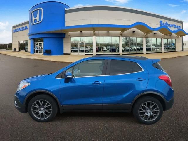 Photo of 2016 Coastal Blue Metallic Buick Encore