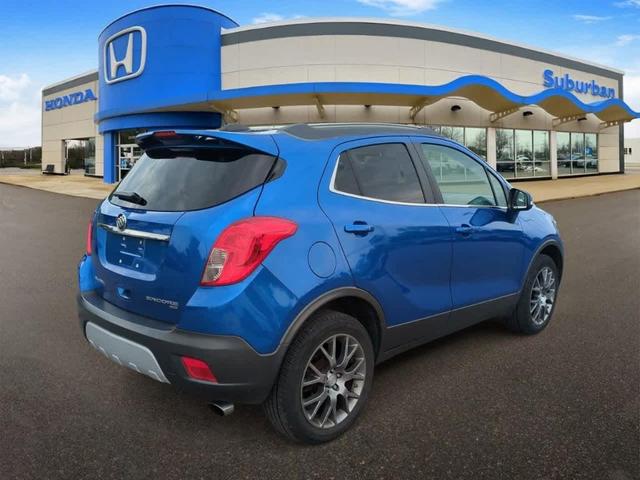 Photo of 2016 Coastal Blue Metallic Buick Encore