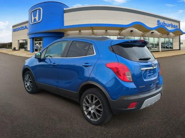 Photo of 2016 Coastal Blue Metallic Buick Encore