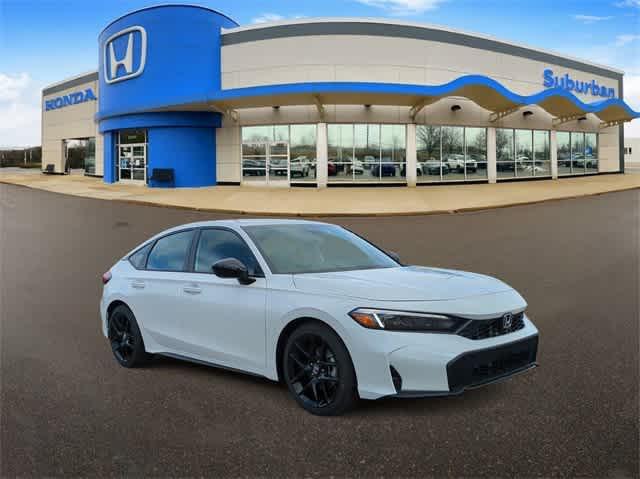 Photo of 2025 Platinum White Pearl Honda Civic