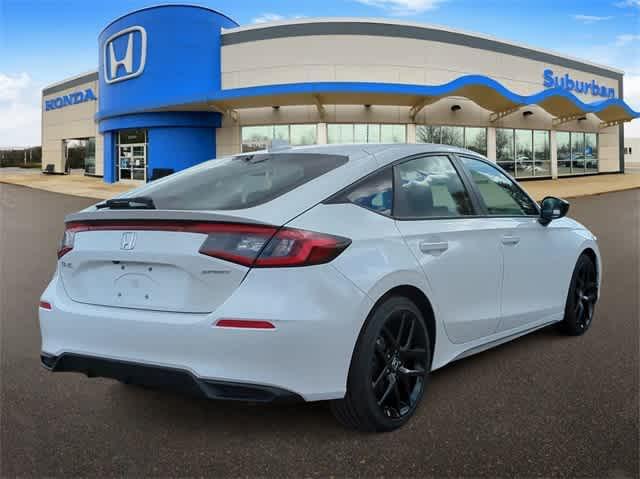 Photo of 2025 Platinum White Pearl Honda Civic