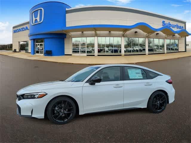 Photo of 2025 Platinum White Pearl Honda Civic
