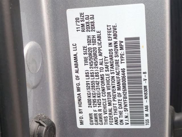 Photo of 2021 Lunar Silver Metallic Honda Passport