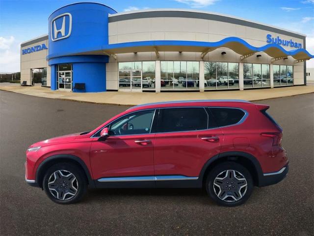 Photo of 2023 Calypso Red Hyundai SANTA FE