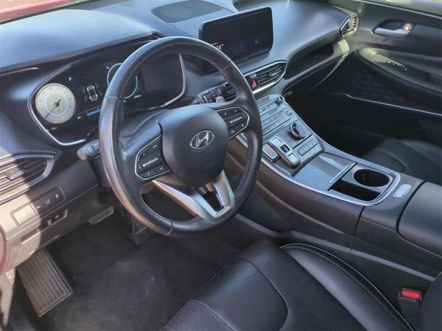 Photo of 2023 Calypso Red Hyundai SANTA FE