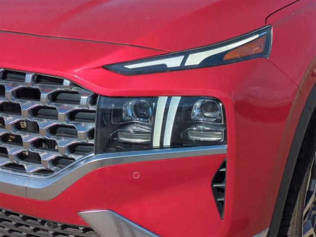Photo of 2023 Calypso Red Hyundai SANTA FE