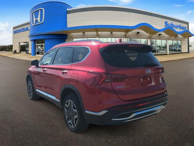 Photo of 2023 Calypso Red Hyundai SANTA FE