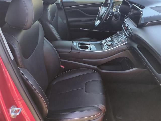 Photo of 2023 Calypso Red Hyundai SANTA FE