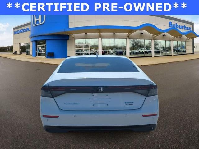 Photo of 2024 Platinum White Pearl Honda Accord Hybrid