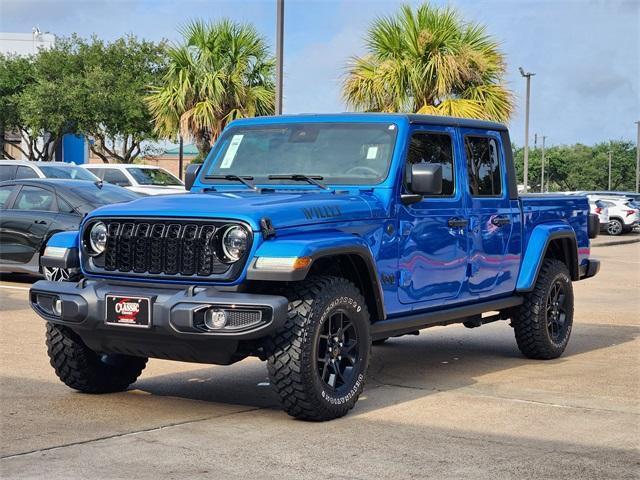Photo of 2024 Hydro Blue Pearlcoat Jeep Gladiator
