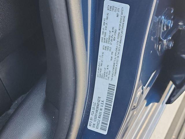 Photo of 2021 Patriot Blue Pearlcoat RAM 1500