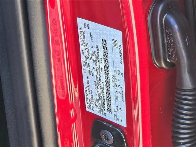 Photo of 2025 Rapid Red Metallic Tinted Clearcoat Ford F-150