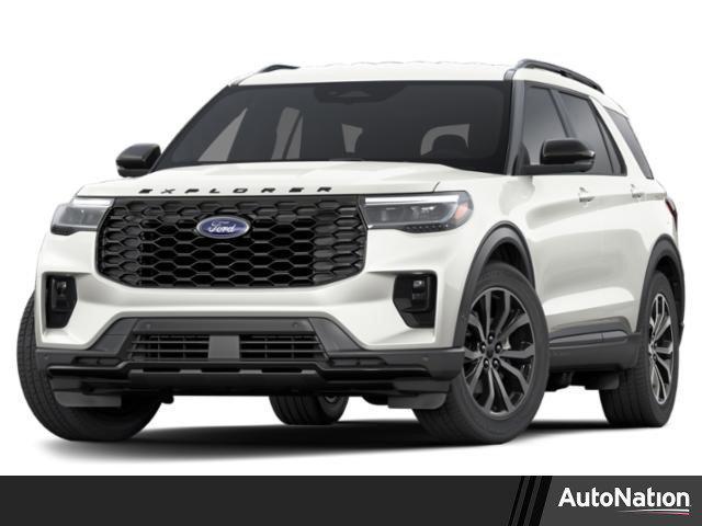 Photo of 2025 Star White Metallic Tri-Coat Ford Explorer