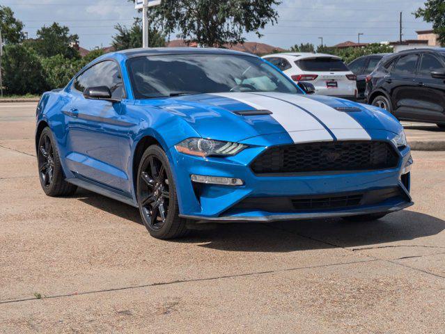 Photo of 2019 Kona Blue Metallic Ford Mustang