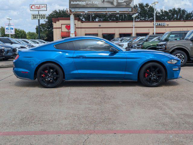 Photo of 2019 Kona Blue Metallic Ford Mustang