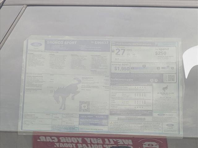Photo of 2025 Azure Gray Metallic Tri-Coat Ford Bronco Sport