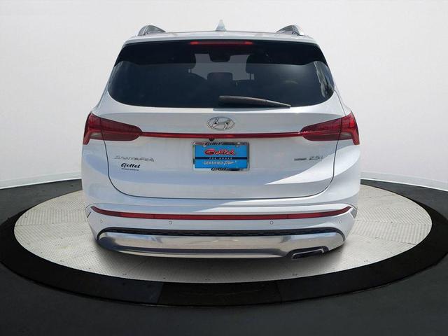 Photo of 2021 Quartz White Hyundai SANTA FE