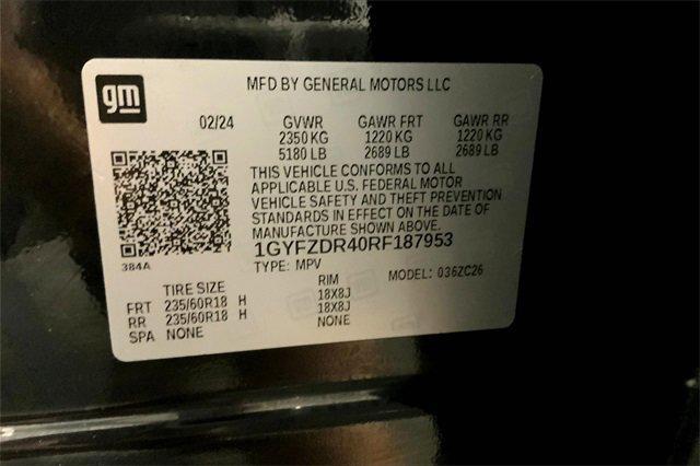 Photo of 2024 Black Metallic Cadillac XT4