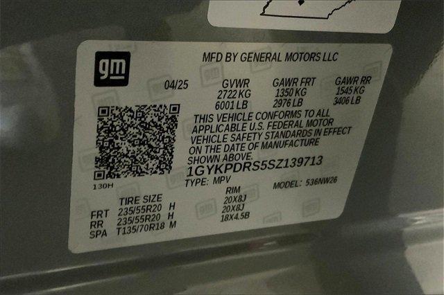 Photo of 2025 Silver Metallic Cadillac XT6