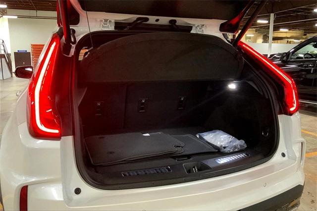 Photo of 2025 Crystal White Tri-Coat Cadillac XT4