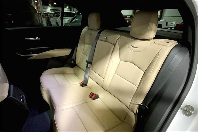 Photo of 2025 Crystal White Tri-Coat Cadillac XT4